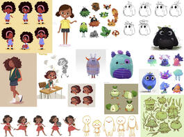 Claire & Creature moodboard